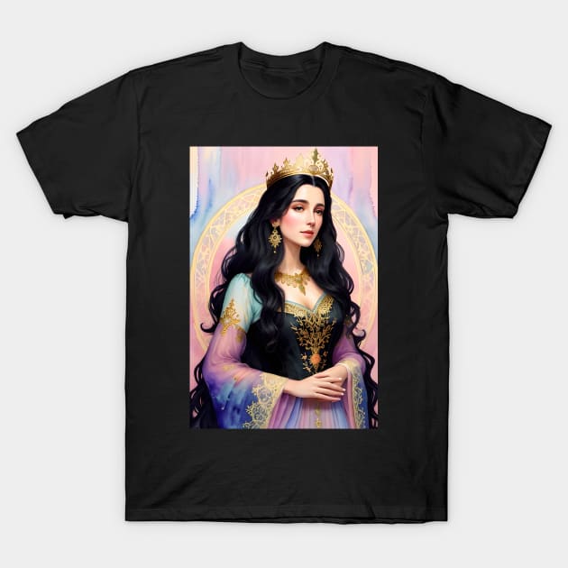 Fantasy Queen witch T-Shirt by Fun Planet